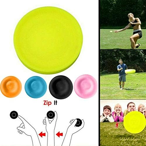 Terra Tu Mini Frisbee, Flying Disc 2019 Mini Pocket Flexible Soft New Spin in Catching Game