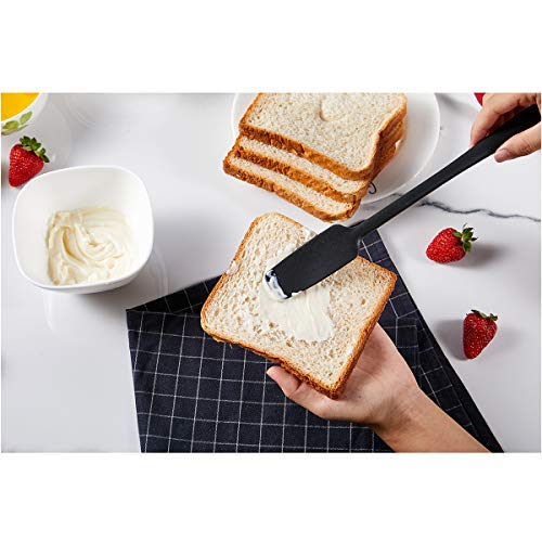 Silicone Spatula Set 6Piece Silicone Spatulas Heat Resistant