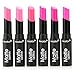 6pc Nabi Cosmetics Professional Matte Lipstick Set of 6 Pink Colors