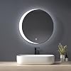 Heilmetz-Espejo-de-bano-led-diametro-60-cm-Espejo-de-bano-Redondo-Espejo-de-Pared-con-Interruptor-tactil-combinacion Heilmetz-Espejo-de-bano-led-diametro-60-cm-Espejo-de-bano-Redondo-Espejo-de-Pared-con-Interruptor-tactil-combinacion