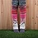 Women's Boho Knitted Warm Long Leg Warmer (Green)