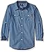 American Hawk Boys' Long Sleeve Woven Shirt and T-Shirt Set (More Styles)