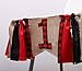 Highchair Banner Timber Buffalo Plaid First Banner for Baby Boy 1st Birthday Party Decorations