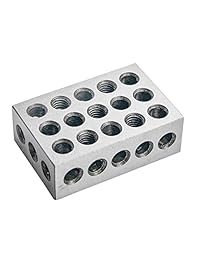 HFS (R) 1 par de 123 bloques 1 2 3 Ultra Precisión .0002 HARDENED 23 HOLES 0,0002"