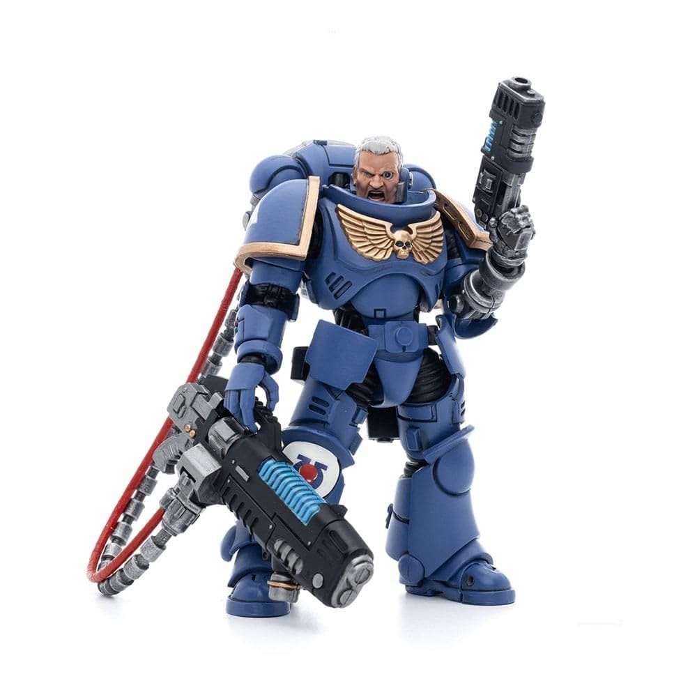 Bloomage Joytoy Tech - Joytoy - WH 40K - Ultramarines Hellblasters Sgt Ulaxes 1/18 Af