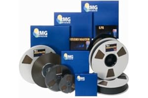 BOOKSUN RMG/EMTEC Studio Mastering Tape 911 Series 1/4 –Inch x 1200 Feet 7 - Inch