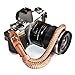 VKO Cotton Soft Camera Hand Strap, Wrist Strap Compatible for Fujifilm X-T30 X-T3 X-T20 X-T2 X100F X100 X100S X100T J5 J4 J3 Camera Coffee