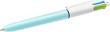 BIC 4 Colours Pens Multicolour Fun 4 Colour Retractable Ballpoint Pack of 3 view 2