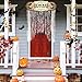 Moyeenee Halloween Decorations- Dreadful Boneyard Halloween PartyBeware Door Curtain