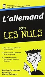 L' allemand pour les nuls