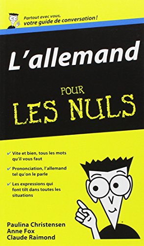 L' allemand pour les nuls