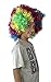 KINREX Clown Wig - Rainbow Wig - Costume Party Accessories - Unisex