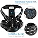 URPOWER Dog Harness Reflective Large Breed Puppy Harness No Pull Adjustable Oxford Soft Vest for Small,Medium,Large Dogs