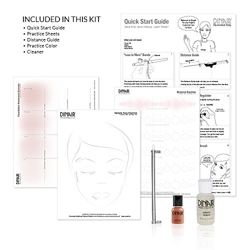 The Original Dinair Airbrush Makeup Starter Kit Fair Shades