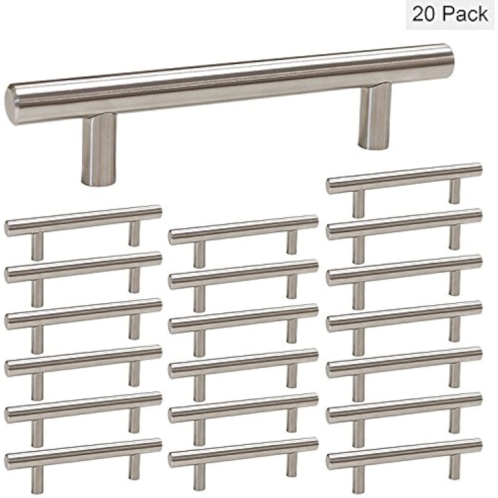 3.5 Inch Pulls Kitchen Handles Brushed Nickel HD201SN