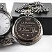 memory gift to My Grand Son Pocket Watch to Grandson Gifts from a Grandpa, Grandma