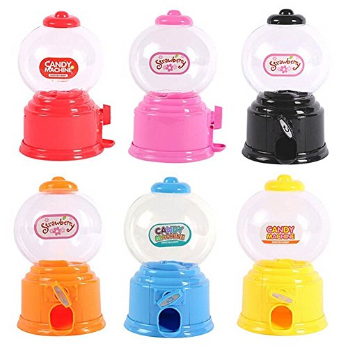 Candy Machine Dispenser Classic Gumball Coin Bank Cute Toy Gift 1pc for Kids (Random Color) I EpicGifts