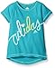 adidas Little Girls' Short Sleeve Graphic Tee Shirts, Teal, 6