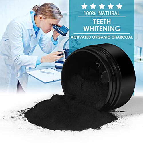 Teeth Whitener, Activated Charcoal Natural Teeth Whitening Charcoal