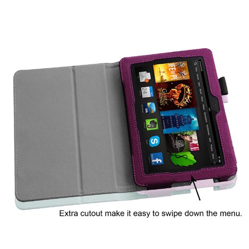 Fintie Amazon Kindle Fire HDX 7 Folio Case Slim Fit Folio Premium