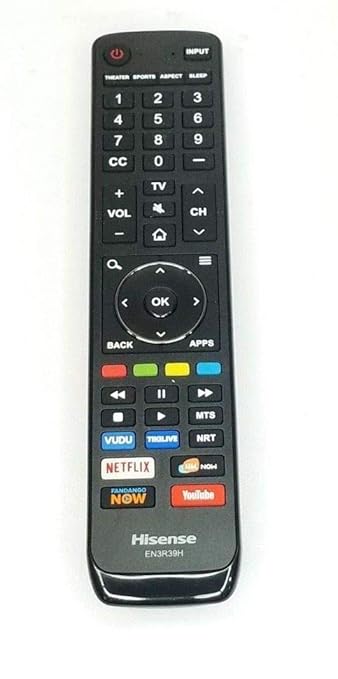 Buy En3r39h Remote Control For Hisense 4k Smart Tv S Online At Low Prices In India Amazon In