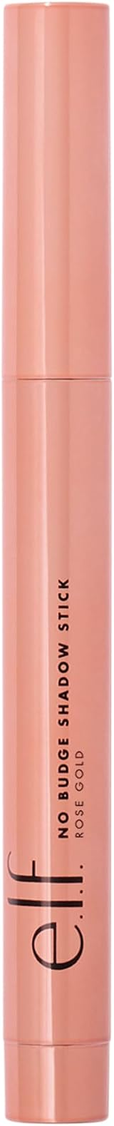 e.l.f. No Budge Shadow Stick Rose Gold 0.05 Oz Longwear Metallic view 3