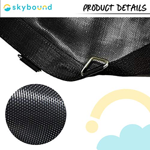 SkyBound Replacement Trampoline Mat, Fits 14ft Frames w/Spring Tool and