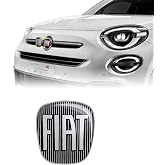 Fiat 14187A 3D Sticker Replacement Logo for 500X, Front, Black