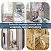 Accmor Magic Gate, Portable Folding Pet Safety Gate Mesh Magic Gate for Dogs with Removable Hook, Pet Safety Enclosure Install Anywhere