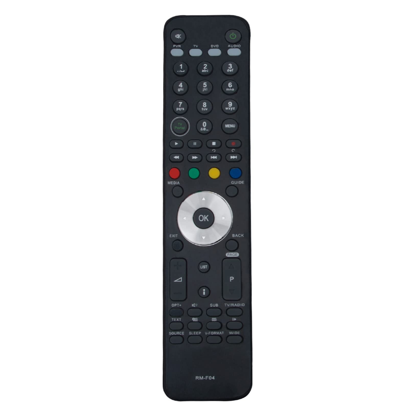 RM-F04 Replacement Remote Control -VINABTY-Fit for Humax Freeview HD PVR Box RMF04 Remote control TN5000 TN5000HD HD-FOXT2 HDR-FOXT2 HDR-FOX-T2 TN5050DR HD-FOX-T2