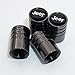 US85 Jeep Black Chrome Auto Car Wheel Tire Air Valve Caps Stem Cover
