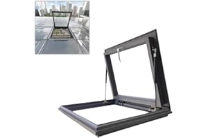 Skylight Roof Window, Skylight Covers for Inside House, Basement Window Covers, Egress Roof Window, Manual Venting Deck Insta