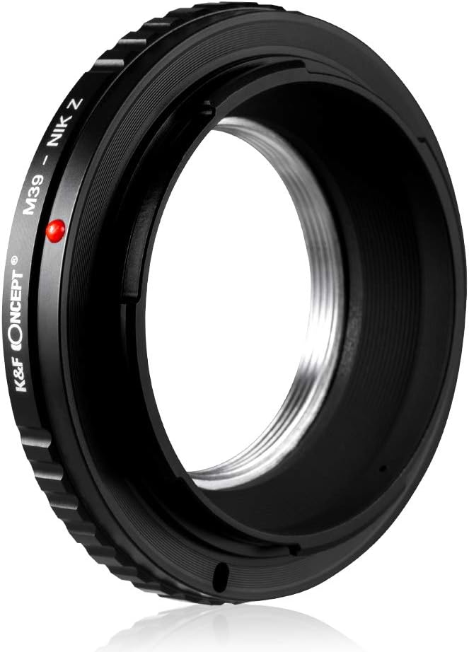 K&F CONCEPT Lens Mount Adapter Compatible with M39 Mount Lens to Nikon Z Mount Camera Body - Image 5