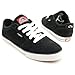 Adio Men's Torres V.2 Skate Shoe,Black/White/Red,8.5 M US