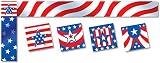 North Star Teacher Resources Stars & Stripes AATB Patriotic Bulletin Board Border (4213)