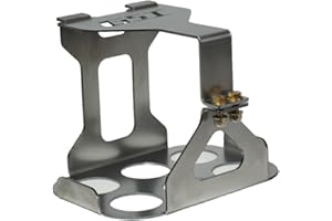 GSI MACHINE & FABRICATION GSI Universal Mount Battery Box for Blue/Red/Yellow Top 34/78 Optima Batteries