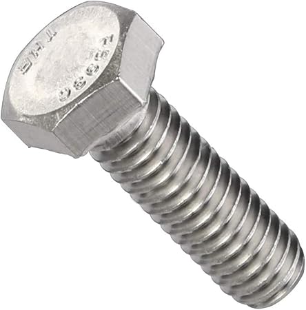 Hex Bolts Tap Stainless Steel Full Thread 5 16 18 X 1 2 Qty 100