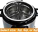 3-Quart 3-Piece Divided Steamer Basket for Pressure Cooker Compatible with Instant Pot Accessories Ninja Foodi Other Mullti Cookers, Strainer Insert Can Cook 3-in-1 (3 Qt - Divider Basket)