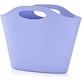 Lazy sundaze Large Beach Bag | Waterproof Getaway Rubber Tote with Zipper Pocket for Travel, Pool, Boat, Groceries, Sports