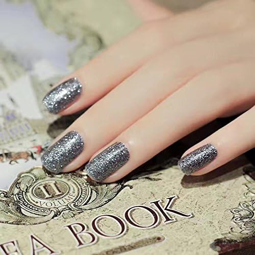 LIHI Corlor Lab Adhesion 22PCS Nail Art Transfer Decals Sticker DIY Nail Polish Strips,Nail Wraps, Nail Patch, 100% Real Nail Polish Applique for Manicure, Wedding, Party, BC001 Galaxy