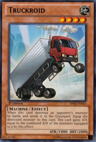 Yu-Gi-Oh! - Truckroid (BP02-EN055) - Battle Pack 2: War of the Giants - 1st Edition - Rare