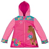 Stephen Joseph Girls Horse Rain Coat