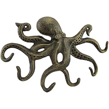 Swimming Octopus Key Hook