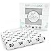 Muslin Cotton Slumber Sack by Fawn Hill Co - Unisex Monochrome Design for Boys or Girls - Small