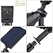 Solar spotlights outdoor 7 led multi color Solar Garden Lights for the patio law garden (changing & fixed color) 2 pack