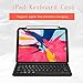 iPad Pro 12.9 Keyboard Case for iPad Pro 12.9 2018, Maxace iPad Pro 2018 PU Leather Tablet Case, Smart Bluetooth Wireless Keyboard Cover with Auto Sleep Wake, Supports Apple Pencil Charging