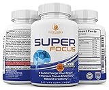 Extra Strength Brain Function Support â€“ Boost Memory, Focus, Concentration, Mental Performance & Mood NATURALLY â€“ Nootropic Pill with Gingko Biloba St. Johnâ€™s Wort, DMAE & more - 2 Month Supply