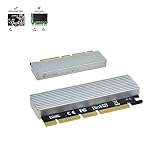 RA PCIe x16 NVME Adapter with Heat Sink, M.2 SSD