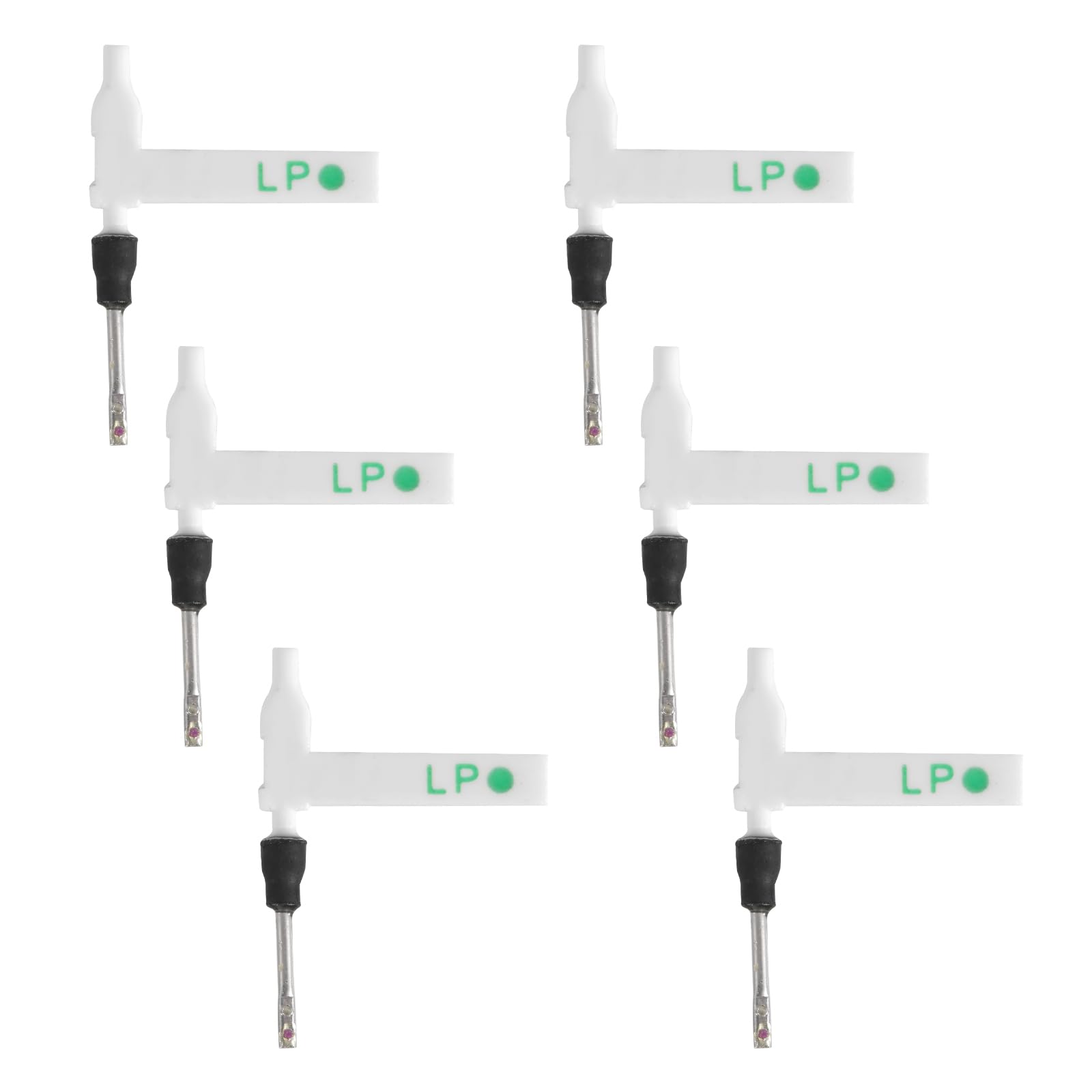 6pcs Needle Stylus for BSR, Double-sided Record Player Needle Replacement Phonograph Stylus Turntable Stylus for BSR ST-16 ST-17