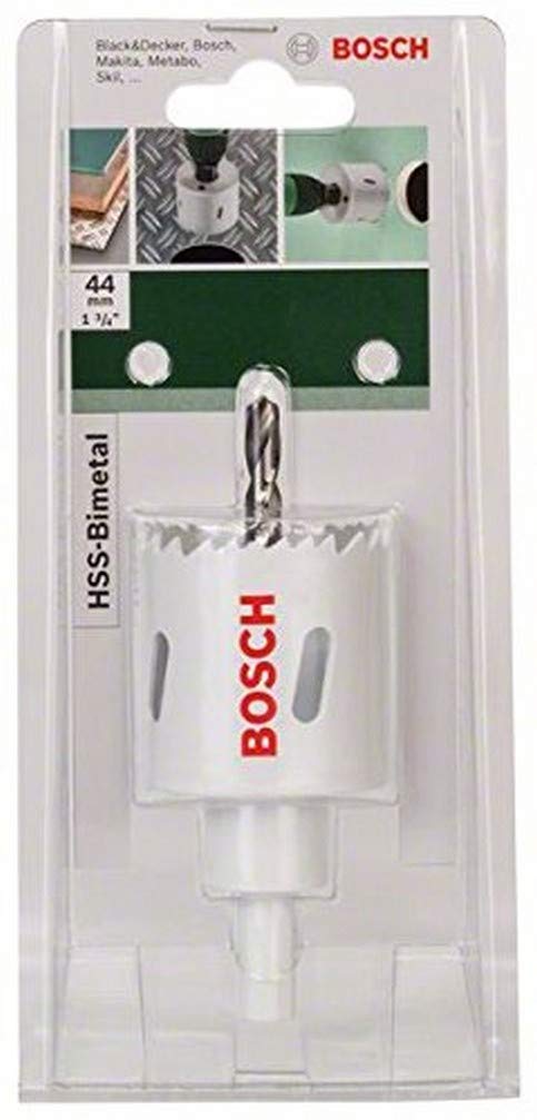 Bosch 2609255608 HSS Bi-Metal Holesaw with Diameter 44mm